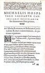 Un grande pensatore politico cinquecentesco: Michel de l'Hospital - Epistolarum seu sermonum - 1592 Un grande pensatore politico cinquecentesco: Michel de l'Hospital - Epistolarum seu sermonum - 1592