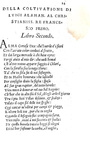 Un grande classico del Cinquecento: Luigi Alamanni - La coltivatione - Firenze, Giunti 1549 Un grande classico del Cinquecento: Luigi Alamanni - La coltivatione - Firenze, Giunti 1549