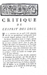 Montesquieu - Defense de l'Esprit des loix & La Roche - Critique - Geneve 1750 (raro - firma Necker) Montesquieu - Defense de l'Esprit des loix & La Roche - Critique - Geneve 1750 (raro - firma Necker)