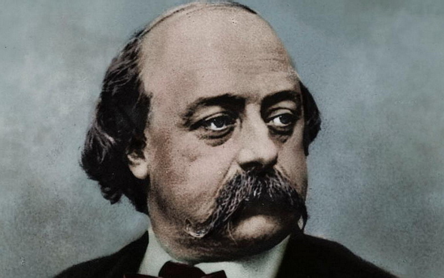 Gustave Flaubert - La foglia caduta si agita e vola via col vento