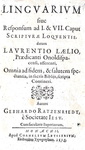 Gebhard Razenriedt - Miscellanea di scritti antiluterani - 1629/30 (sette rare prime edizioni) Gebhard Razenriedt - Miscellanea di scritti antiluterani - 1629/30 (sette rare prime edizioni)