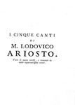 Ludovico Ariosto - Orlando furioso - Venezia, Antonio Zatta 1772 (con 62 magnifiche tavole in rame)