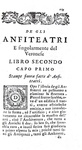 Scipione Maffei - Degli anfiteatri - Verona 1728 (rara prima edizione - con 15 belle tavole in rame) Scipione Maffei - Degli anfiteatri - Verona 1728 (rara prima edizione - con 15 belle tavole in rame)