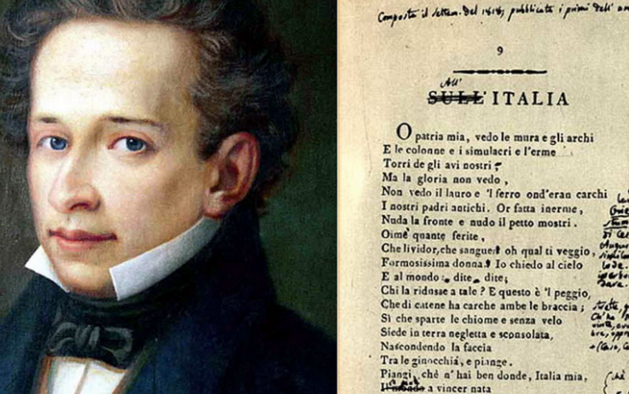 Giacomo Leopardi - All'Italia Giacomo Leopardi - All'Italia