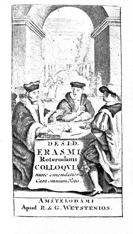 Erasmo da Rotterdam - Colloquia nunc emendatiora. Cum omnium notis - Amsterdam 1680 ca. Erasmo da Rotterdam - Colloquia nunc emendatiora. Cum omnium notis - Amsterdam 1680 ca.