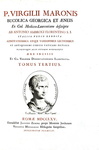 Virgilio - Bucolica Georgica et Aeneis - Roma 1763/65 (edizione in folio con centinaia di incisioni) Virgilio - Bucolica Georgica et Aeneis - Roma 1763/65 (edizione in folio con centinaia di incisioni)