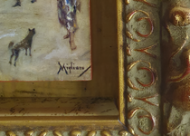 Vincenzo Migliaro - Scorcio di Napoli - inizi del XX secolo (olio su tavola lignea) Vincenzo Migliaro - Scorcio di Napoli - inizi del XX secolo (olio su tavola lignea)