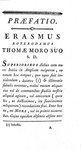 Due capolavori rinascimentali : Erasmus - Stultitiae laudatio & Thomas More - Utopia - Paris 1777 Due capolavori rinascimentali : Erasmus - Stultitiae laudatio & Thomas More - Utopia - Paris 1777