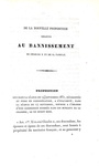 Chateaubriand - Bannissement de Charles X & Sur la captivite de la duchesse de Berry - 1831/33 Chateaubriand - Bannissement de Charles X & Sur la captivite de la duchesse de Berry - 1831/33