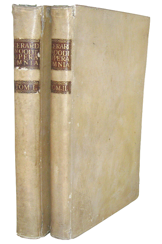 Diritto romano: Gerard Noodt - Opera omnia in duos tomos distributa - 1760/67 (in folio) Diritto romano: Gerard Noodt - Opera omnia in duos tomos distributa - 1760/67 (in folio)