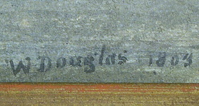 William Douglas - Ritratto di gentiluomo con libri antichi - 1803 (acquerello su carta) William Douglas - Ritratto di gentiluomo con libri antichi - 1803 (acquerello su carta)
