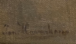 Jan Haverkamp - Monaco in biblioteca - fine del XIX secolo (1890 circa) - olio su prima tela Jan Haverkamp - Monaco in biblioteca - fine del XIX secolo (1890 circa) - olio su prima tela