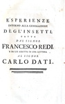 Francesco Redi - Opere - Napoli 1778 (illustrato da 34 bellissime tavole incise in rame)