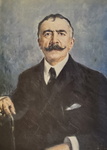 Pietro Scoppetta - Piazza a Parigi. L'edicola e la lettura del giornale - 1897/1903 (olio su tavola) Pietro Scoppetta - Piazza a Parigi. L'edicola e la lettura del giornale - 1897/1903 (olio su tavola)