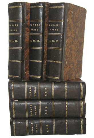 Giorgio Vasari - Opere. Vite degli artefici - Milano, per Nicol� Bettoni 1829 (diciotto tomi) Giorgio Vasari - Opere. Vite degli artefici - Milano, per Nicol� Bettoni 1829 (diciotto tomi)