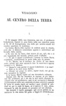 Jules Verne - Viaggio al centro della terra. Illustrato con 55 incisioni - Tipografia Lombarda 1874