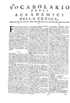 Vocabolario degli Accademici della Crusca - Venezia, presso Francesco Pitteri 1763 (legatura coeva)