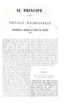 Niccol� Machiavelli - Opere complete (Principe, Discorsi, Istorie, Teatro, Legazioni) - Milano 1850 Niccol� Machiavelli - Opere complete (Principe, Discorsi, Istorie, Teatro, Legazioni) - Milano 1850