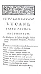 Lucanus - Pharsalia, cum supplemento Thom� Maii - Parisiis, Barbou 1767 (bella legatura coeva)