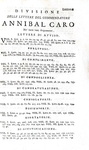 Un celebre epistolario cinquecentesco: Annibal Caro - Delle lettere familiari - Venezia 1756 Un celebre epistolario cinquecentesco: Annibal Caro - Delle lettere familiari - Venezia 1756