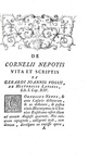 Cornelio Nepote - De vita excellentium imperatorum - Paris, Barbou 1754 (bella legatura - figurato) Cornelio Nepote - De vita excellentium imperatorum - Paris, Barbou 1754 (bella legatura - figurato)