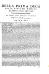 Tito Livio - Le Deche delle historie romane - Venezia, Giunti 1554 (bellissima edizione in folio) Tito Livio - Le Deche delle historie romane - Venezia, Giunti 1554 (bellissima edizione in folio)