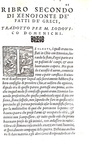 Senofonte - I fatti de i greci di Xenophonte - Venezia, Giolito de Ferrari 1548 (bella legatura) Senofonte - I fatti de i greci di Xenophonte - Venezia, Giolito de Ferrari 1548 (bella legatura)