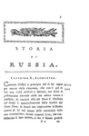 Levesque - Storia di Russia tratta da croniche originali - Venezia 1784 (prima edizione italiana)