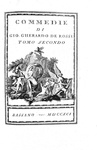 Giovanni Gherardo De Rossi - Commedie - Bassano 1790/92 (rara prima edizione - bella legatura coeva) Giovanni Gherardo De Rossi - Commedie - Bassano 1790/92 (rara prima edizione - bella legatura coeva)