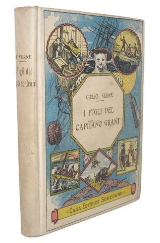 Verne - I figli del capitano Grant. Viaggio intorno al mondo - Milano 1930 (decine di illustrazioni) Verne - I figli del capitano Grant. Viaggio intorno al mondo - Milano 1930 (decine di illustrazioni)