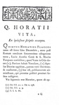 L'opera di Orazio in una bella edizione Barbou: Horatius - Carmina (Satyrarum, Epistolae...) - 1775 L'opera di Orazio in una bella edizione Barbou: Horatius - Carmina (Satyrarum, Epistolae...) - 1775