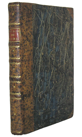 Codice di commercio di terra e di mare pel Regno d'Italia  - Stamperia Reale 1808 (prima edizione)