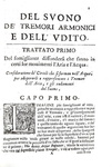 Daniello Bartoli - Del suono, de' tremori armonici e dell'udito - Roma 1679 (rara prima edizione) Daniello Bartoli - Del suono, de' tremori armonici e dell'udito - Roma 1679 (rara prima edizione)