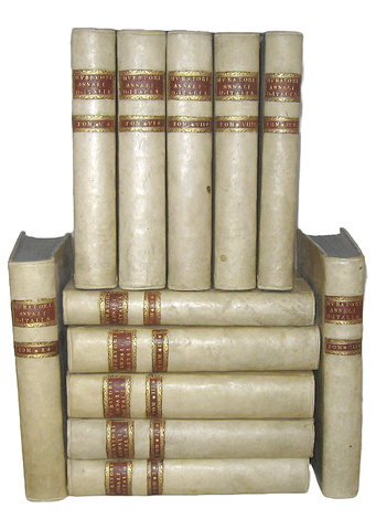 Un caposaldo della storiografia: Ludovico Antonio Muratori - Annali d'Italia - In Monaco 1761/64 Un caposaldo della storiografia: Ludovico Antonio Muratori - Annali d'Italia - In Monaco 1761/64