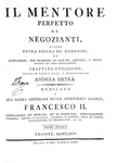 Andrea Metr� - Il mentore perfetto dei negozianti - Trieste 1793 (5 volumi - rara prima edizione) Andrea Metr� - Il mentore perfetto dei negozianti - Trieste 1793 (5 volumi - rara prima edizione)