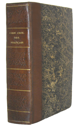 Code civil des francais. Edition originale - Paris 1804 (prima edizione - con un raro supplemento) Code civil des francais. Edition originale - Paris 1804 (prima edizione - con un raro supplemento)
