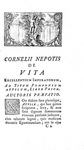 Cornelio Nepote - De vita excellentium imperatorum - Paris, Barbou 1754 (bella legatura - figurato) Cornelio Nepote - De vita excellentium imperatorum - Paris, Barbou 1754 (bella legatura - figurato)