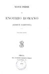 Una rarit� bibliografica dell'Ottocento: Giosu� Carducci - Nuove poesie - 1873 (prima edizione) Una rarit� bibliografica dell'Ottocento: Giosu� Carducci - Nuove poesie - 1873 (prima edizione)