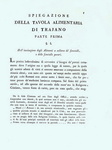 Pittarelli - Della tavola alimentaria di Traiano - 1790 (rarissima prima edizione su carta azzurra) Pittarelli - Della tavola alimentaria di Traiano - 1790 (rarissima prima edizione su carta azzurra)