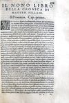 Storia fiorentina: Matteo Villani - Historie fiorentine - Firenze - Giunti - 1577/81 Storia fiorentina: Matteo Villani - Historie fiorentine - Firenze - Giunti - 1577/81