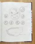 Pittarelli - Della tavola alimentaria di Traiano - 1790 (rarissima prima edizione su carta azzurra) Pittarelli - Della tavola alimentaria di Traiano - 1790 (rarissima prima edizione su carta azzurra)