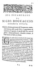 Una celebre edizione elzeviriana: Giovanni Boccaccio - Il Decameron - 1665 (rara prima emissione)