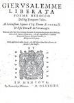 Rinomata e rarissima edizione della Gerusalemme liberata di Torquato Tasso - Mantova, Osanna 1584 Rinomata e rarissima edizione della Gerusalemme liberata di Torquato Tasso - Mantova, Osanna 1584