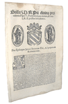 Bolla di Pio V sui feudi e le municipalit� - Roma, Blado 1567 Bolla di Pio V sui feudi e le municipalit� - Roma, Blado 1567