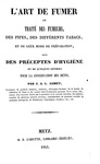L'arte di fumare: Jamet - L'art de fumer ou trait� des fumeurs et des pipes - 1845 (prima edizione) L'arte di fumare: Jamet - L'art de fumer ou trait� des fumeurs et des pipes - 1845 (prima edizione)