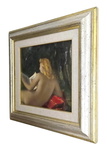 Silvio Consadori - La lettura - 1936 (olio su masonite - firmato e datato) Silvio Consadori - La lettura - 1936 (olio su masonite - firmato e datato)