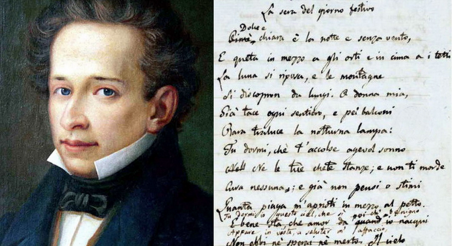 Giacomo Leopardi - La sera del d� di festa