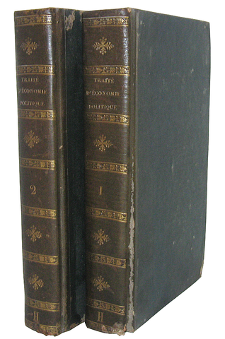 Un grande classico di economia: Jean Baptiste Say - Traite d'economie politique - A Paris 1814 Un grande classico di economia: Jean Baptiste Say - Traite d'economie politique - A Paris 1814