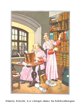 Harry Eliott (after) - Le clerg� dans la biblioth�que - 1950 ca. (olio su tavola) Harry Eliott (after) - Le clerg� dans la biblioth�que - 1950 ca. (olio su tavola)