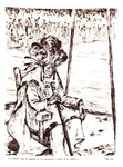 James Fenimore Cooper - L'ultimo dei mohicani - Roma, Belardetti 1945 (illustrazioni a tinta bistro)